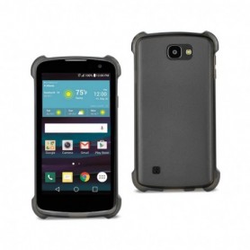 LG Spree Clear Bumper Case With Air Cushion Protection In Clear Black
