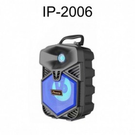 IP-2006 4" Portable Speaker with Bluetooth Multipoint and Phone Stand Mic Connect In BLUE