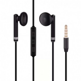High Quality Sound Stereo Universal In-ear Earphones In Black