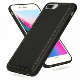 Leather Case for APPLE IPHONE 6/7/8 PLUS In Black