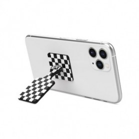 Universal 360 Kickstand & Grip Checker Black