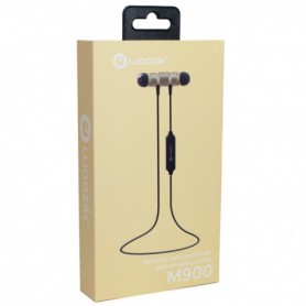 M900 Bluetooth Headphones Sports Wireless Earbuds Sweatproof Headset In Gold