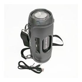 Wireless SH-9133 HIFi Bass Speaker In Silver