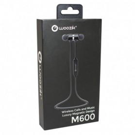 M600 Bluetooth Magentic Stereo Earbuds In Black