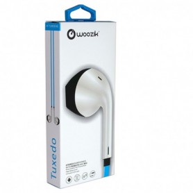 TUXEDO STEREO EARPHONES WITH REMOTE & MIC In Blue