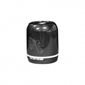 Portable USB FM Radio Bluethooth Speaker Music Player In Black