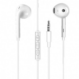 Moisture MT-H114 Stereo Earphones In White