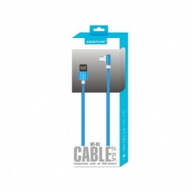 Moisture 2.6A Premium Full Steel  Data Cable In Blue