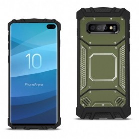 Samsung S10 Plus Metallic Front Cover Case In Gray