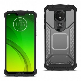MOTOROLA MOTO G7 POWERMetallic Front Cover Case In Gray