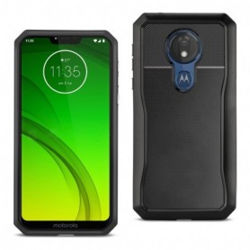 MOTOROLA MOTO G7 POWER Full Coverage Shockproof Case In Black