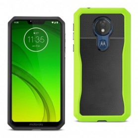 MOTOROLA MOTO G7 POWER Full Coverage Shockproof Case In Green