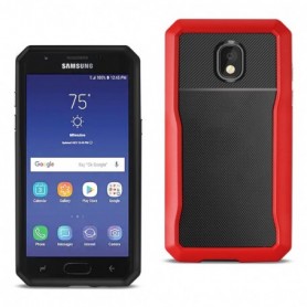 SAMSUNG GALAXY J3 (2018) Full Coverage Shockproof Case In Red