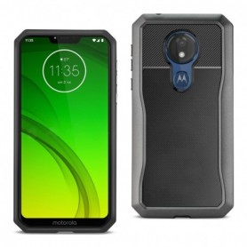 MOTOROLA MOTO G7 POWER Full Coverage Shockproof Case In Gray