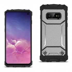SAMSUNG GALAXY S10 Lite Carbon Fiber Hard-shell Case In Gray