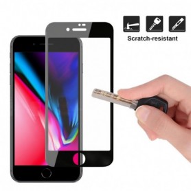 APPLE IPHONE 8 PLUS3D Curved Tempered Glass Screen Protector In Black