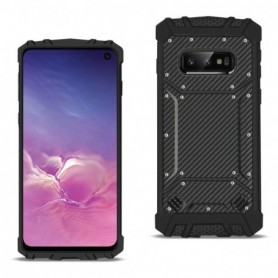 SAMSUNG GALAXY S10 Lite Carbon Fiber Hard-shell Case In Black