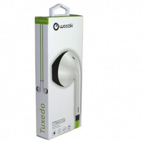TUXEDO STEREO EARPHONES WITH REMOTE & MIC In Green