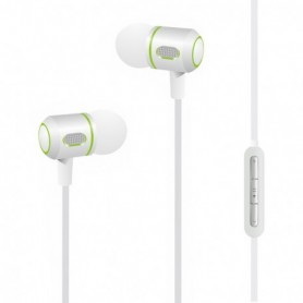M-99 Super Bass Earphones in  Silver