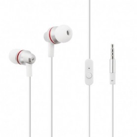 Intelligent Control Surround Sound Heavy Bass Headphones In Silver