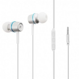 Earphones in Silver