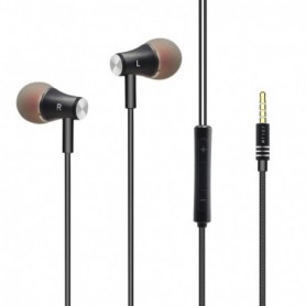 Universal Super Bass Earphones in Black