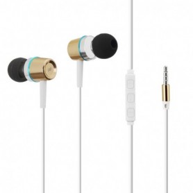 Earphones in Gold