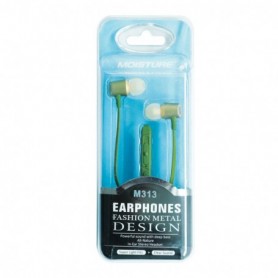 Fashion Metal In-ear headphones in Green