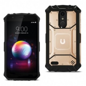 LG K10(2018) Metallic Front Cover Case In Rose Gold