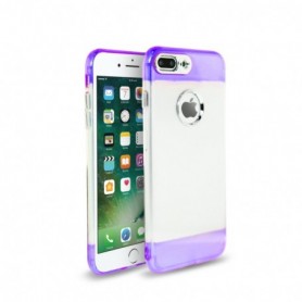 Colorful Protective Flexible Soft TPU Bumper Cover for Apple iPhone 7Plus/8Plus 5.5 inch In Purple