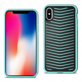 iPhone X Grip Case Multi Layer Protection Cover In Black And Blue