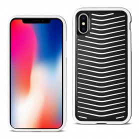 iPhone X Grip Case Multi Layer Protection Cover In Black And White