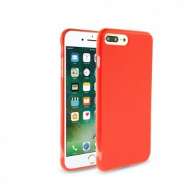 IPHONE 7 PLUS/ 8 PLUS SLIM COLORFUL JELLY CASE IN RED