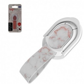 Loop Rose Marble Series phone grip and stand