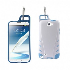 SAMSUNG GALAXY NOTE 2 ARMOR CASES-WHITE NAVY