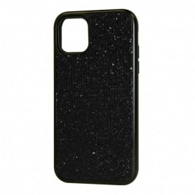 DIAMOND RHINESTONE Case For APPLE IPHONE 11 In Black In Black