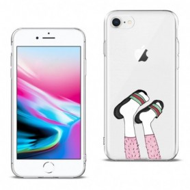 iPhone 7/8/SE2 Design Air Cushion Case With Feet Design