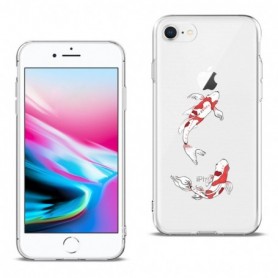 iPhone 7/8/SE2 Design Air Cushion Case With Fish Design