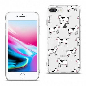 Apple iPhone 8 PLUS Design Air Cushion Case With Cow  Design