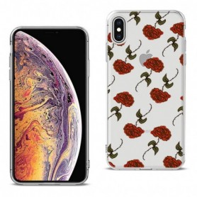 Apple iPhone XS MAX Design Air Cushion Case With Rose  Design