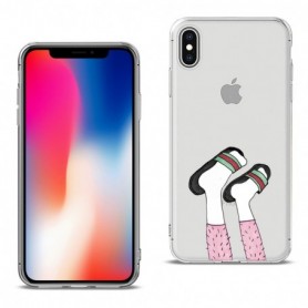 Apple iPhone X/iPhone XS Design Air Cushion Case With Feet Design