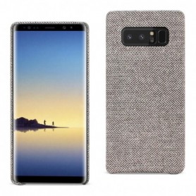 Samsung Galaxy Note 8 Herringbone Fabric In Dark Gray