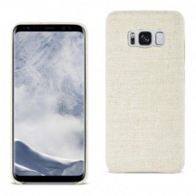 Samsung Galaxy S8 Edge Herringbone Fabric In Beige