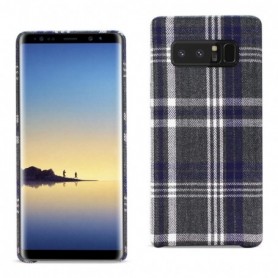Samsung Galaxy Note 8 Checked Fabric Case In Black