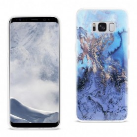 Samsung Galaxy S8 Edge/ S8 Plus Azul Mist Cover In Blue
