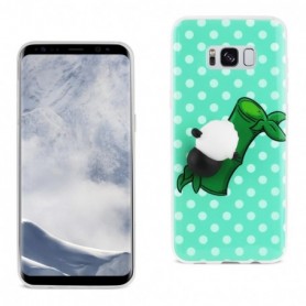 Samsung Galaxy S8 Edge TPU Design Case With  3D Soft Silicone Poke Squishy Panda