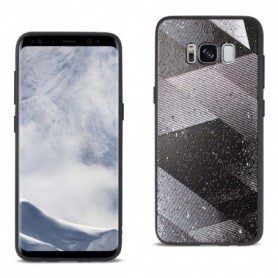 SAMSUNG GALAXY S8 DESIGN TPU CASE WITH SHADES OF OBLIQUE STRIPES