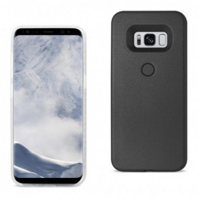 SAMSUNG GALAXY S8 LED SELFIE LIGHT UP ILLUMINATED CASE IN BLACK
