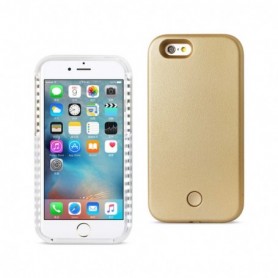 IPHONE 6/ 6S LED SELFIE LIGHT UP ILLUMINATED CASE IN GOLD