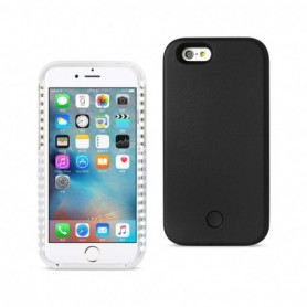 IPHONE 6/ 6S LED SELFIE LIGHT UP ILLUMINATED CASE IN BLACK